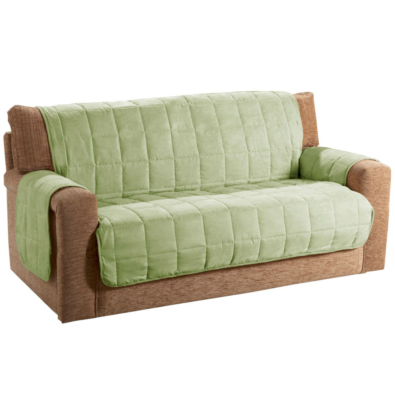 Faux Suede 3-seater Sofa Cover