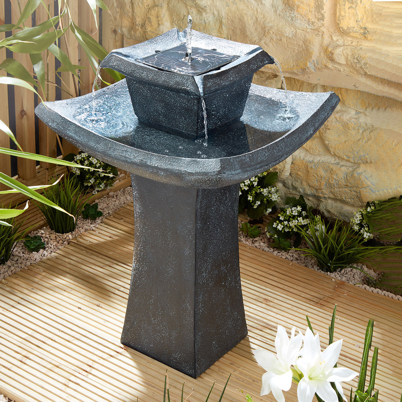 Oriental Pagoda Water Feature