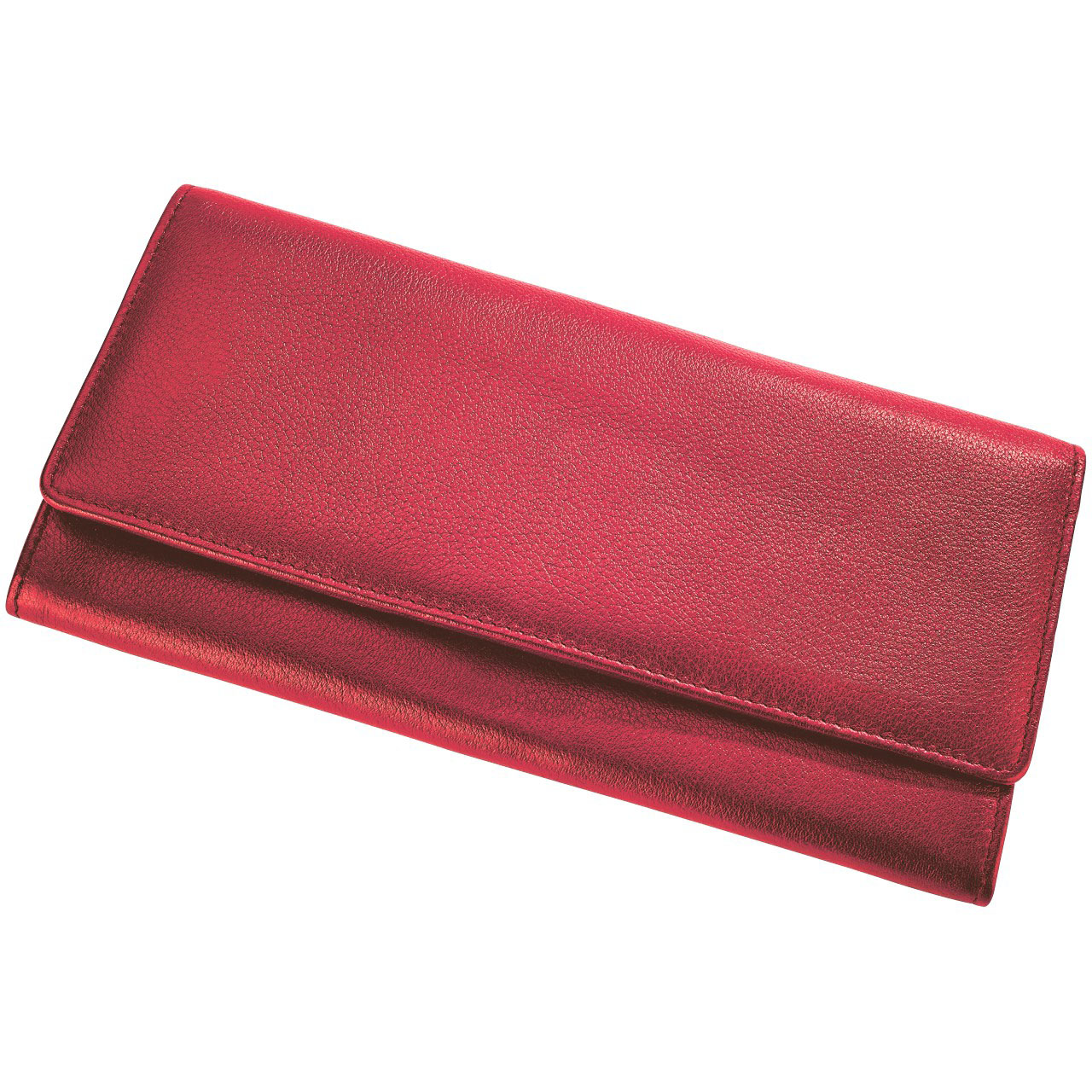 SkimGuard Leather Travel Wallet