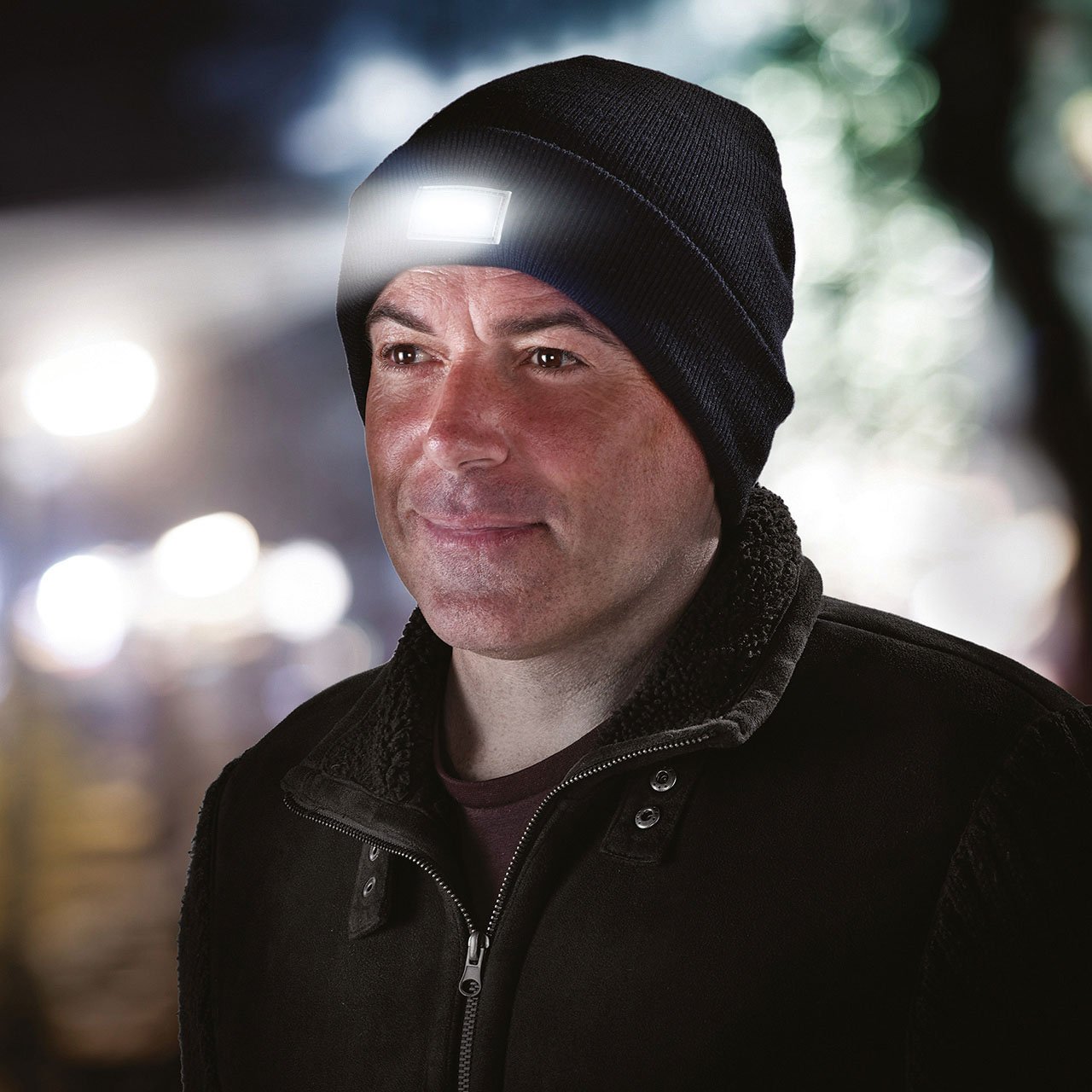 1colour Headlight Beanie Hat Gift Discoveries