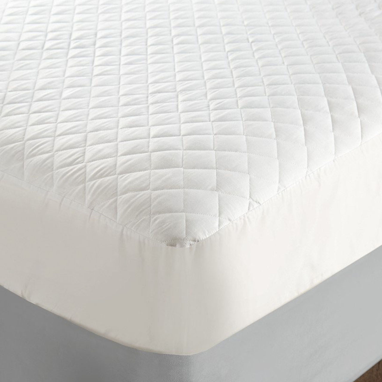King AntiAllergy Polycotton Mattress Protector Scott's of Stow
