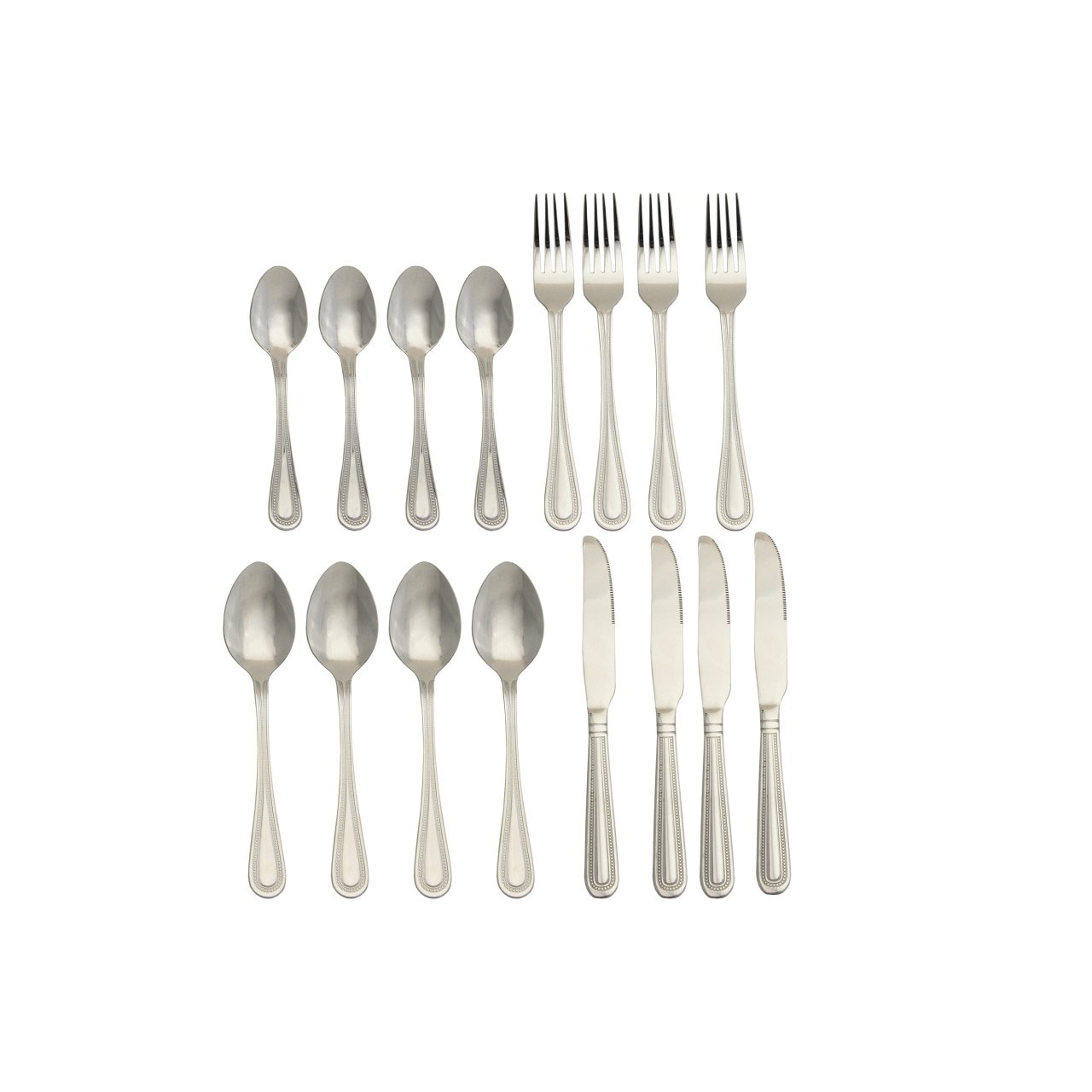 16 Piece Stainless Steel Cutlery Set