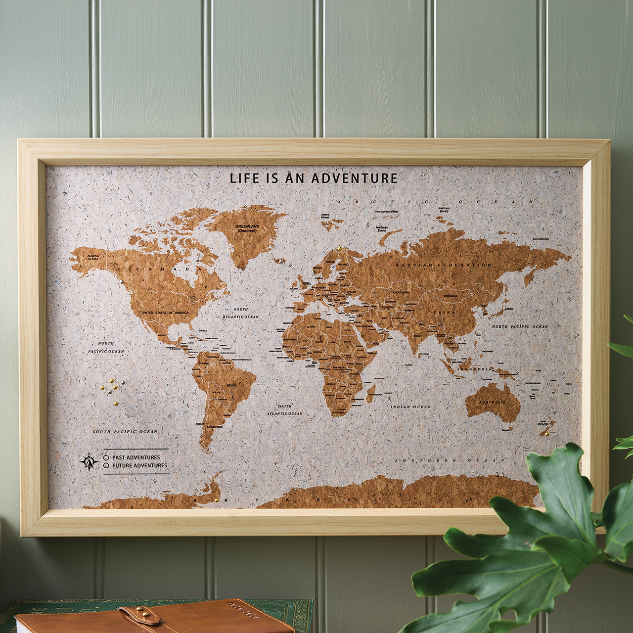 Cork Travel Map with Pins