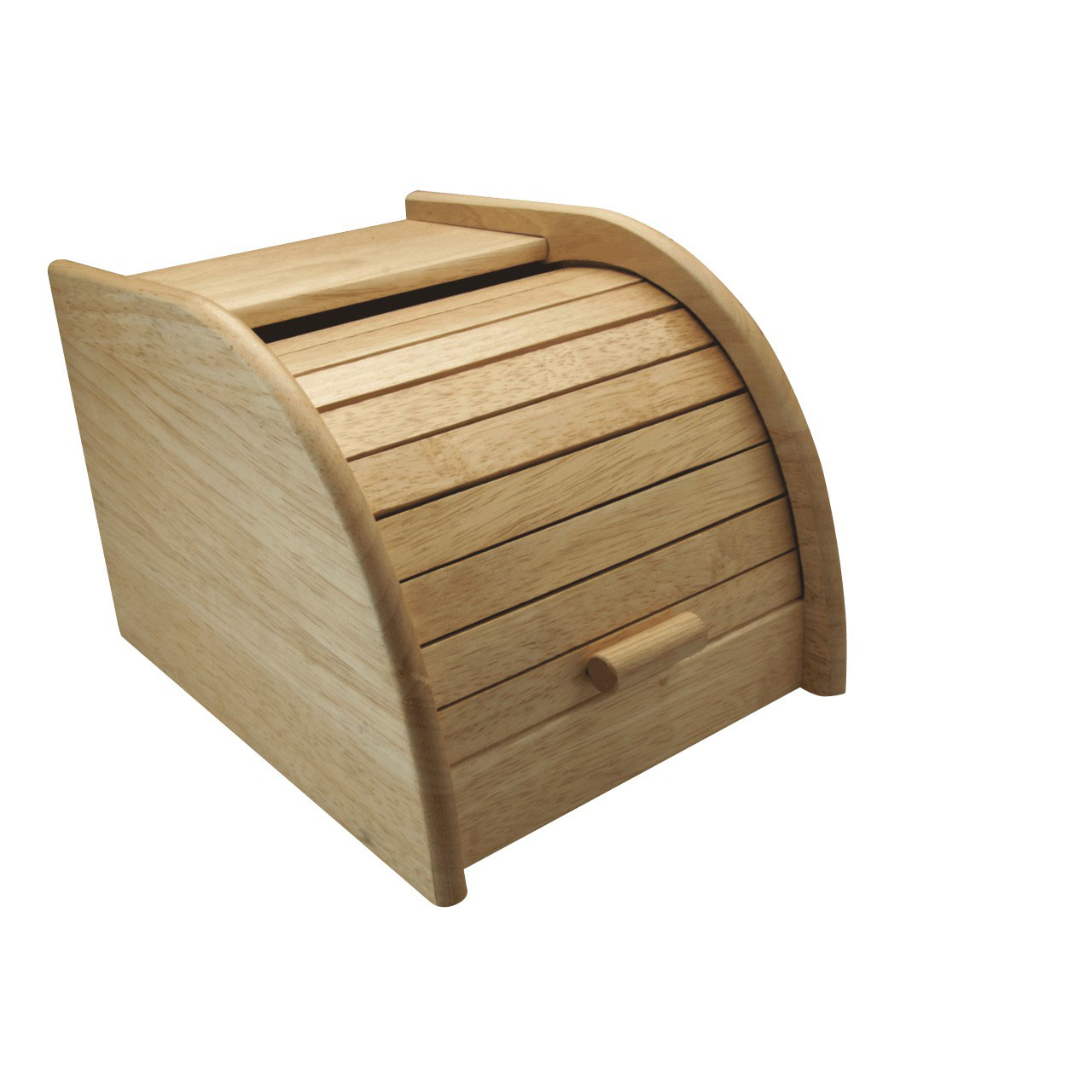 Compact Wooden Bread Bin