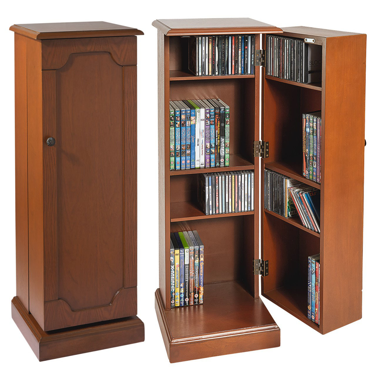 Winchcombe® Cherry Media Storage Cabinet