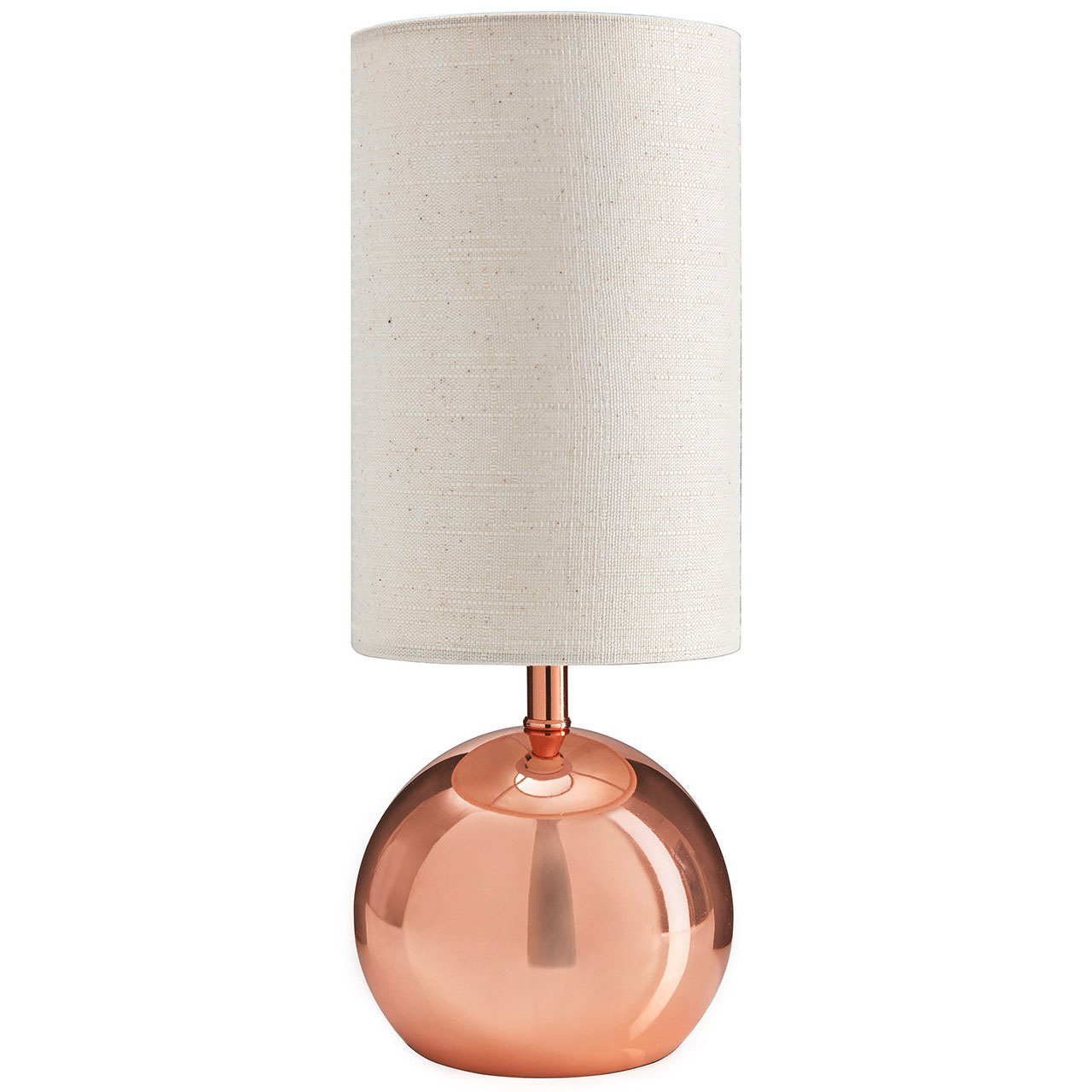 Brushed Metal Touch Lamp -Small