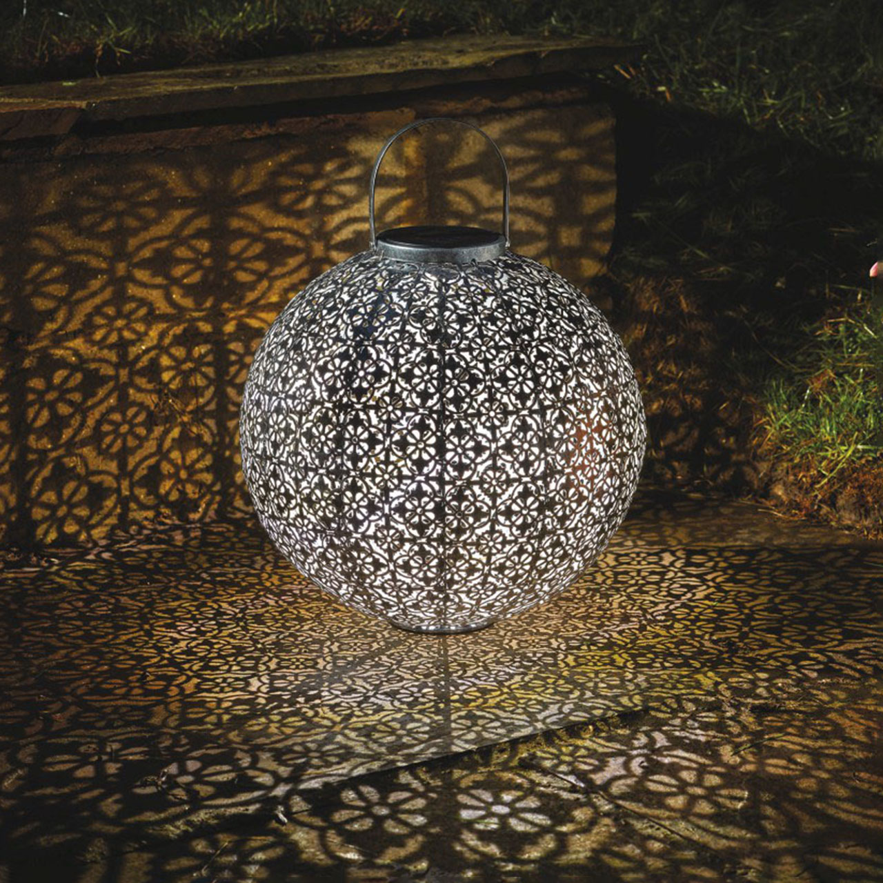 Marrakech Solar Garden Lantern - Medium