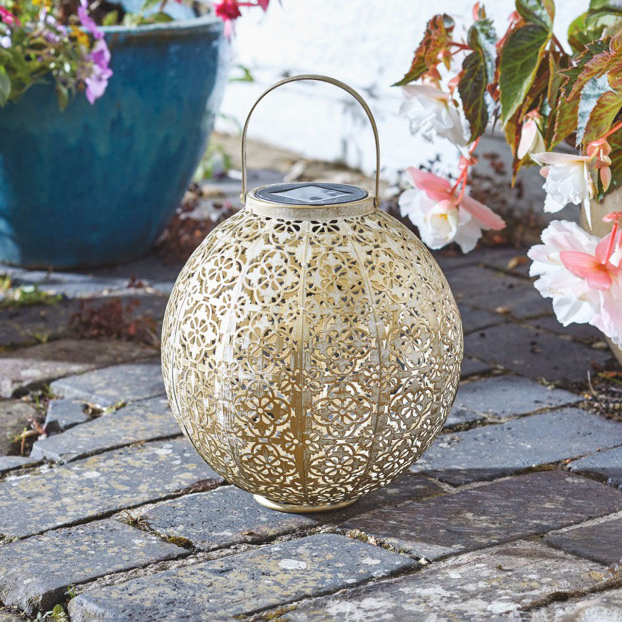 Marrakech Solar Garden Lantern - Medium