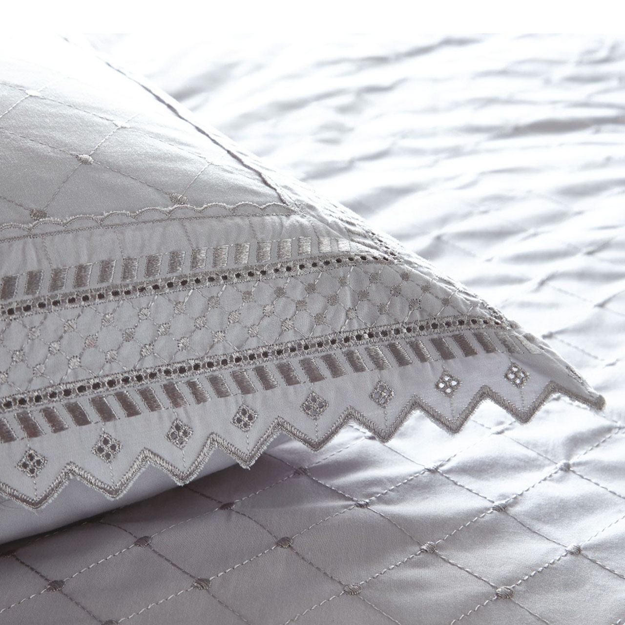Broderie Anglaise Additional Pillowcases - Pair