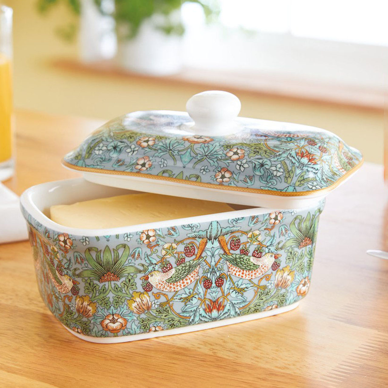 William Morris Butter Dish