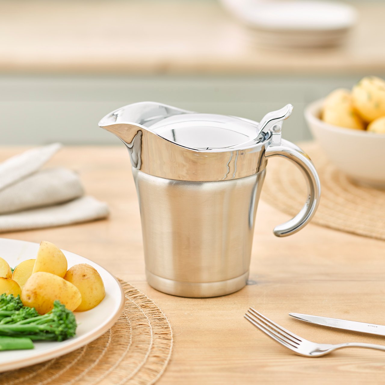 Insulated Stainless Steel Sauce Jug