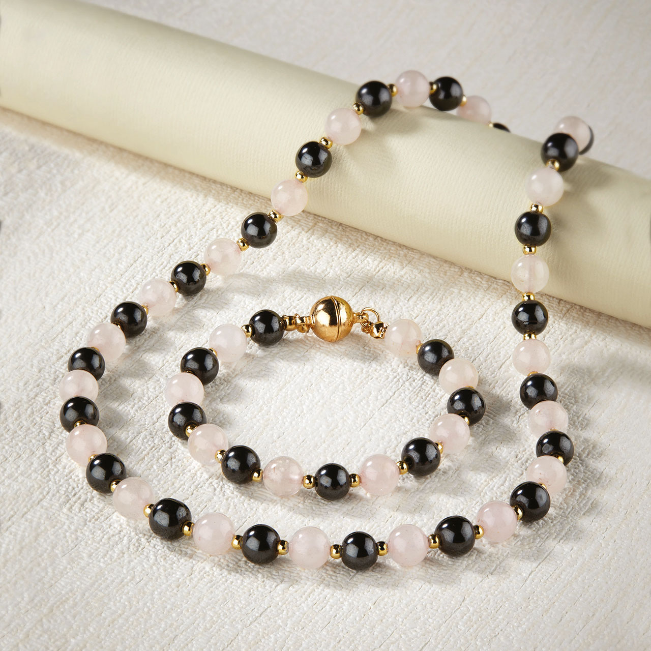 Calming Haematite Necklace and Bracelet Set