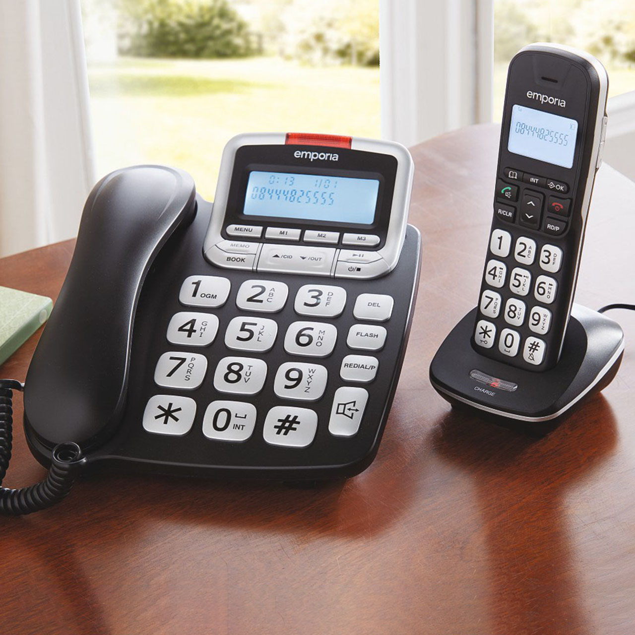 Big Button Landline & 2 Cordless DECT Handsets Phone Bundle | Scott's ...
