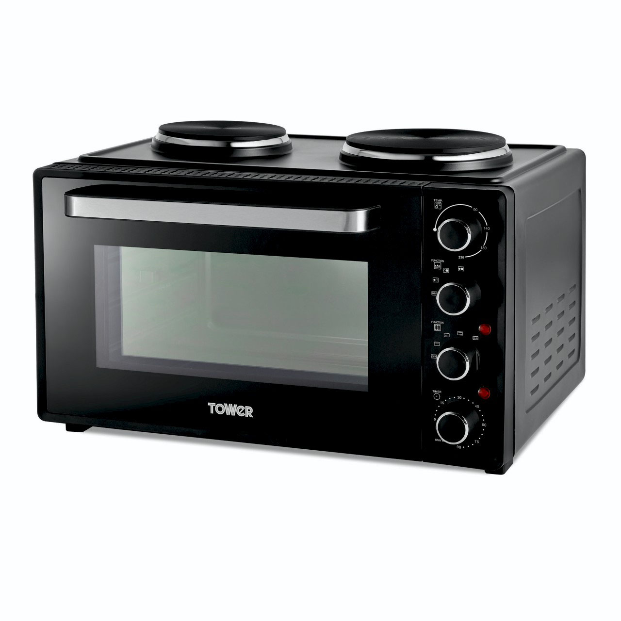 Tower Mini Kitchen with Hobs - 42 Litre