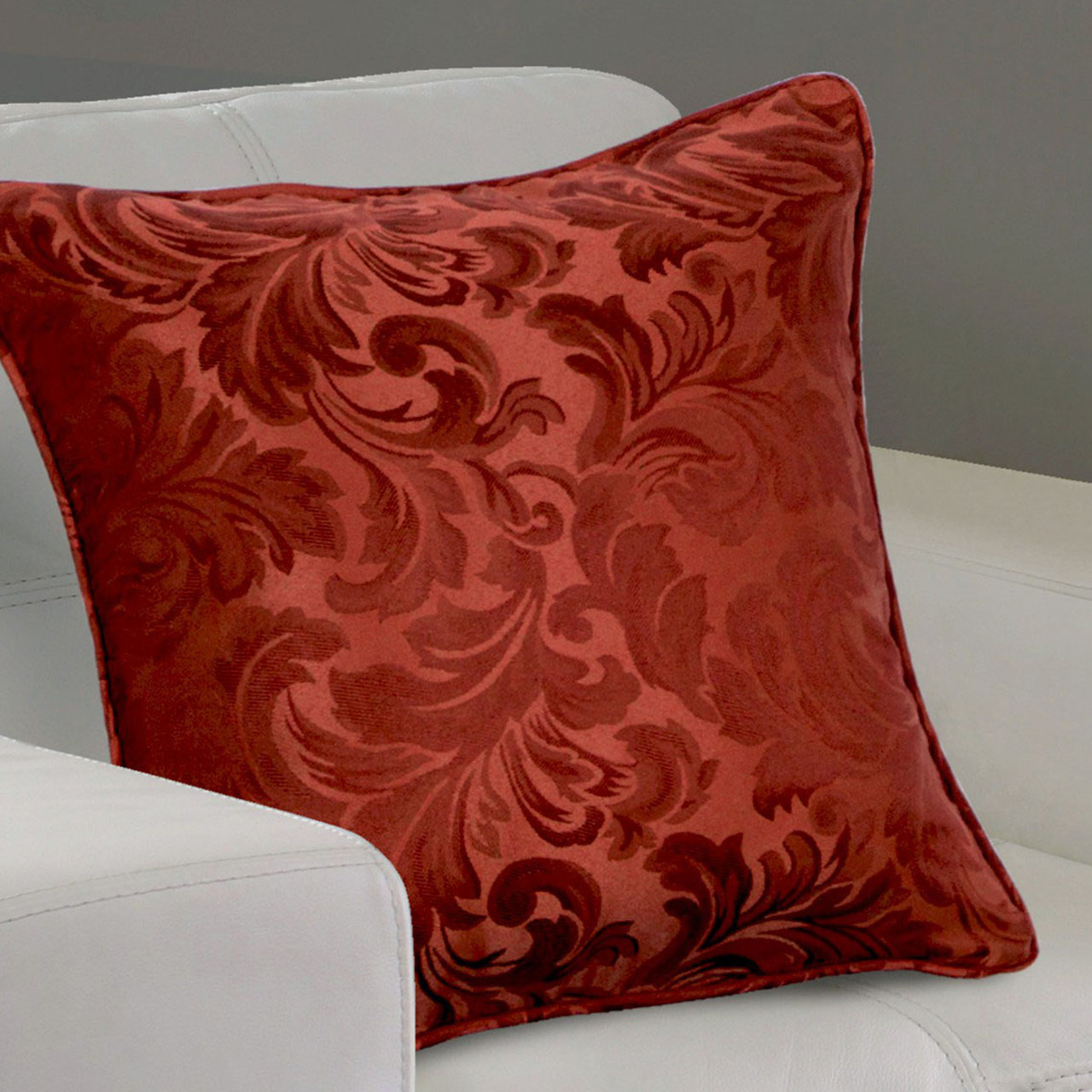 Buckingham Filled Jacquard Cushion