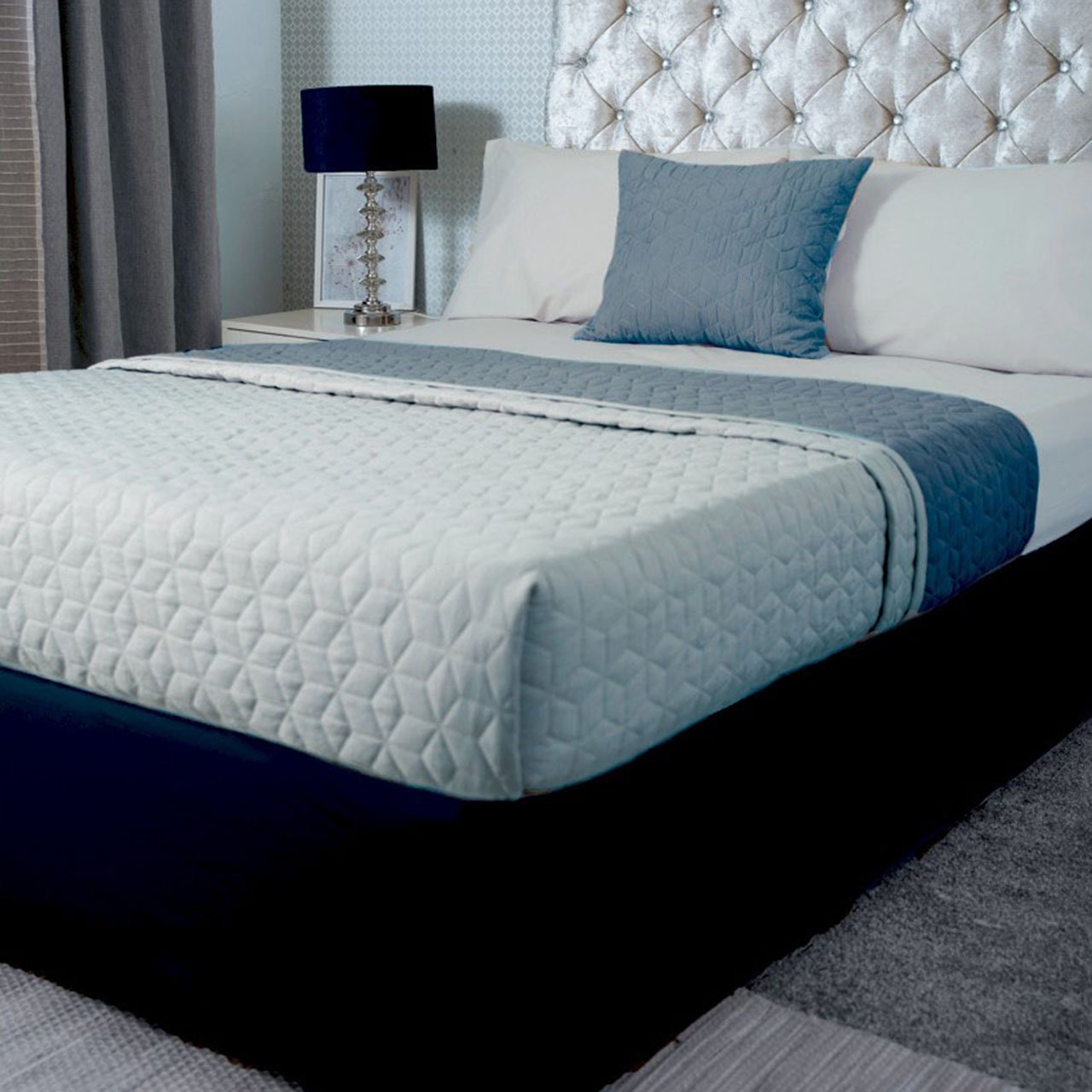 King Jersey Bed Base Wrap Valance Scott's of Stow