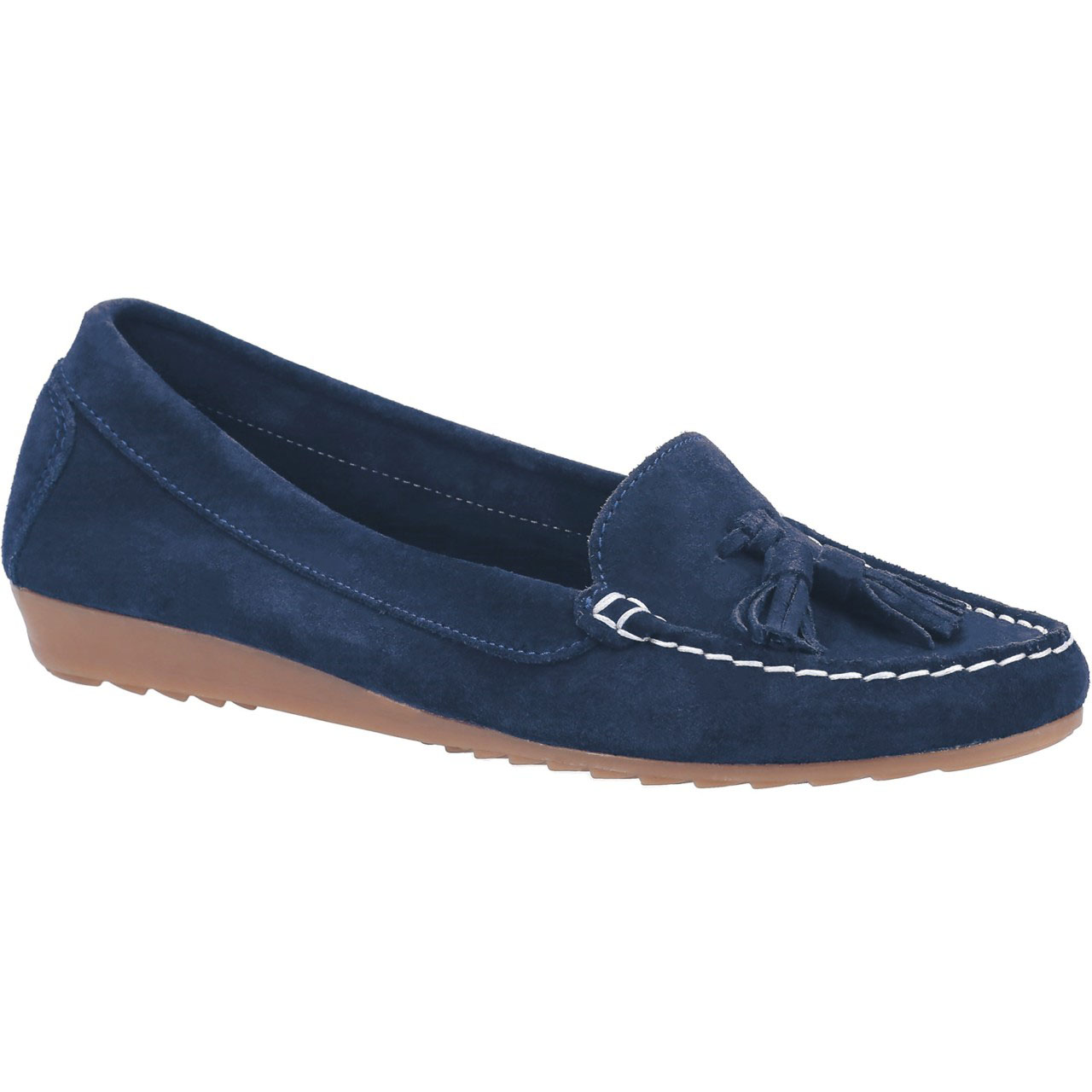 Ladies navy sales loafers uk