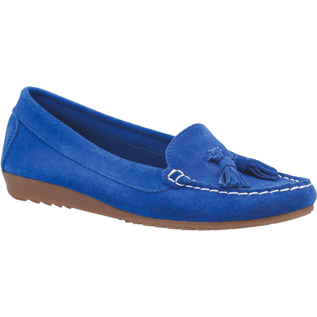 Ladies navy store loafers