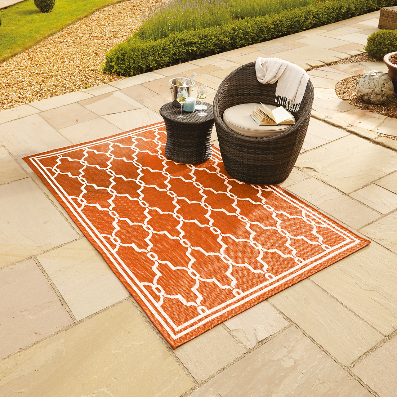 Spanish Tile Indoor-Outdoor Rug