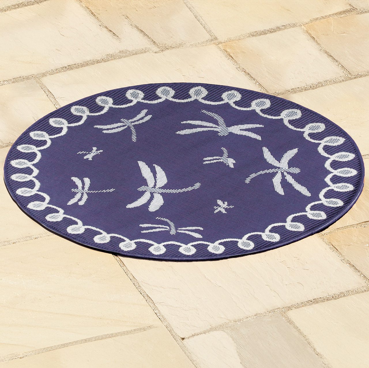 Spanish Tile Indoor-Outdoor Rug