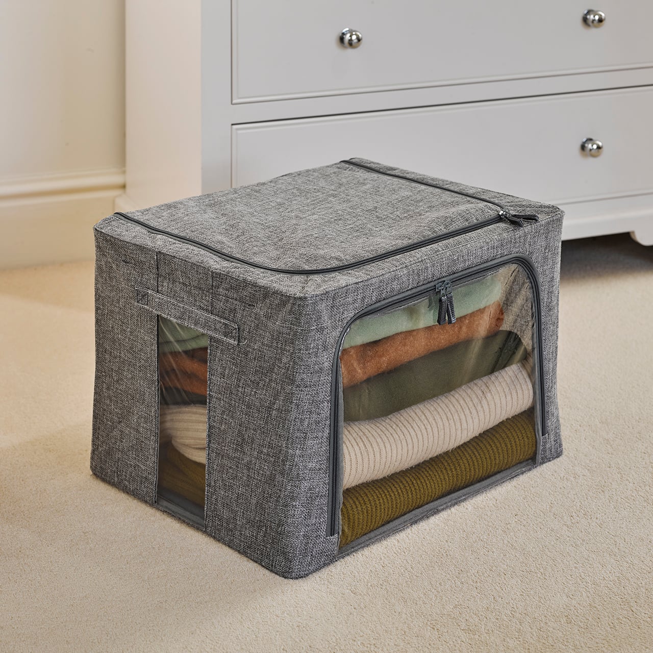 Single Stackable Foldable Storage Box