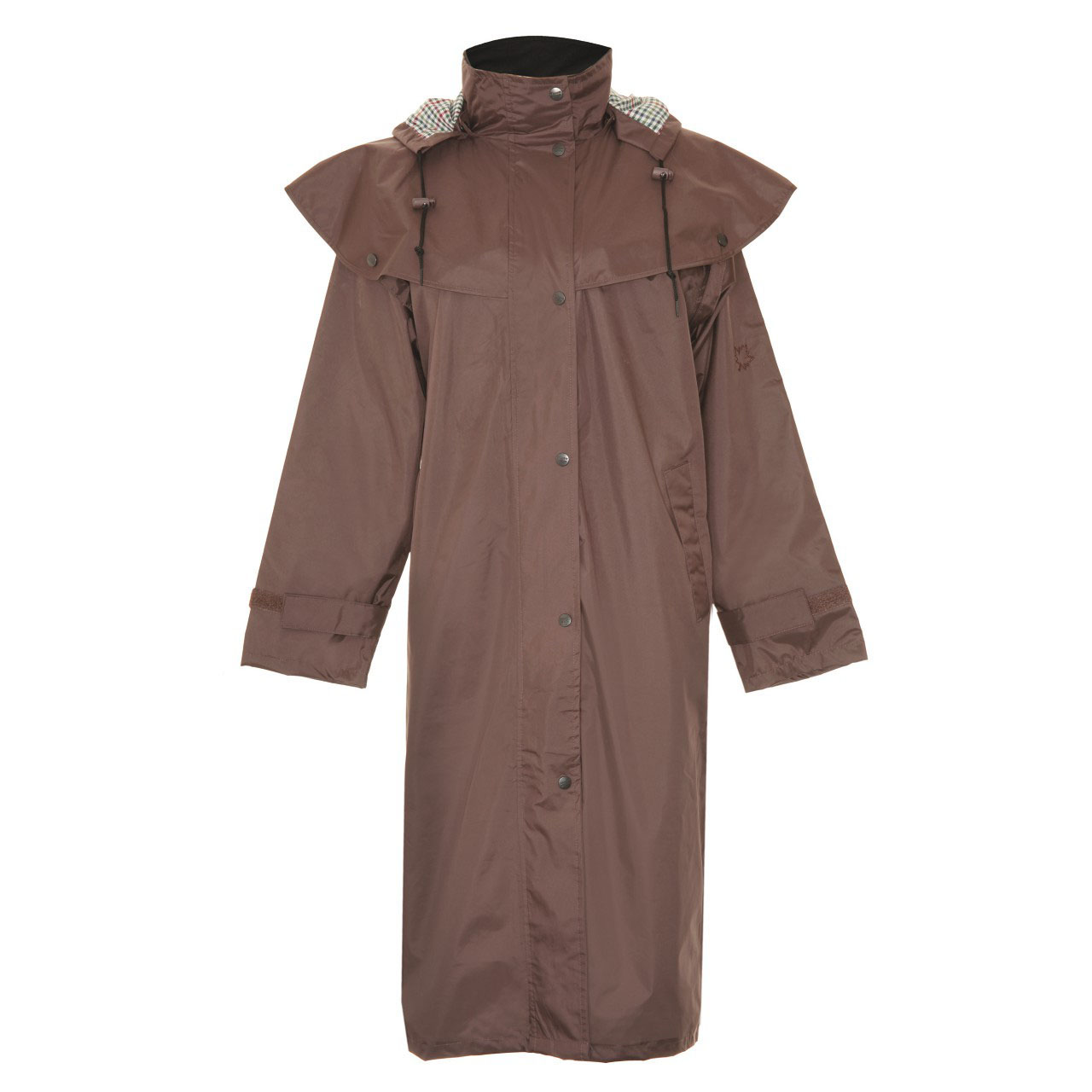 Brown | Ladies Sandringham Waterproof Coat | Scott's of Stow