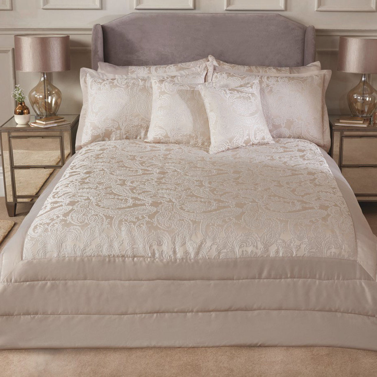 Duchess Satin Bedspread Set