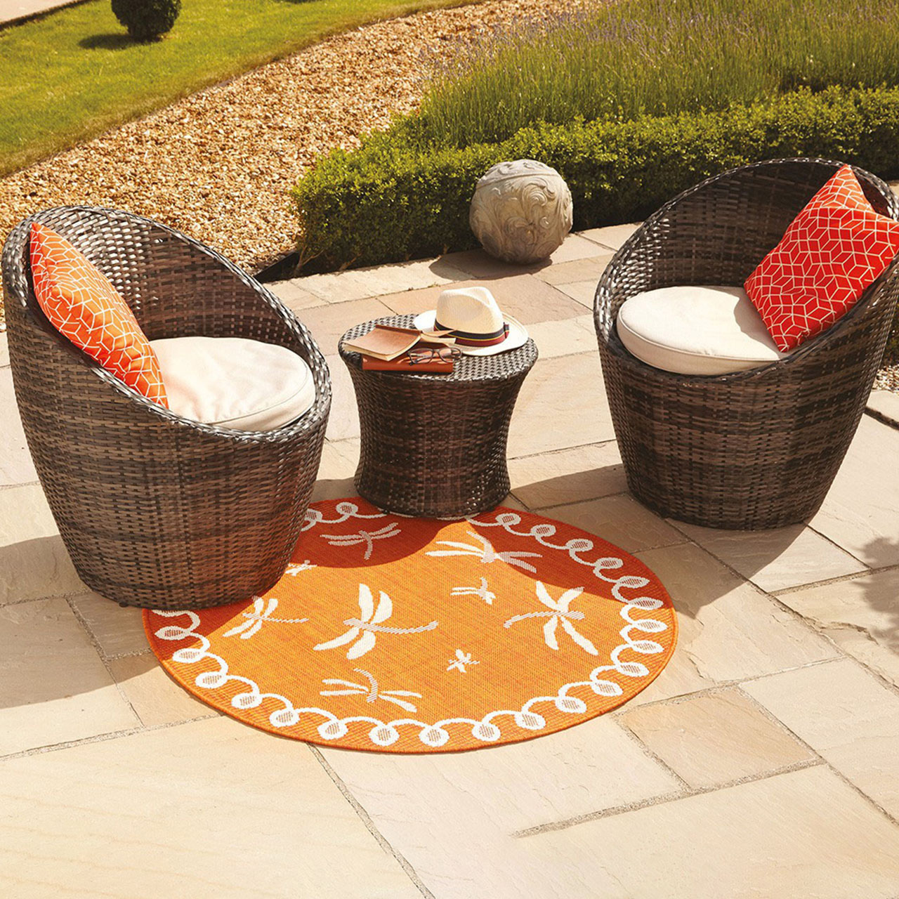 Dragonfly Outdoor Rug