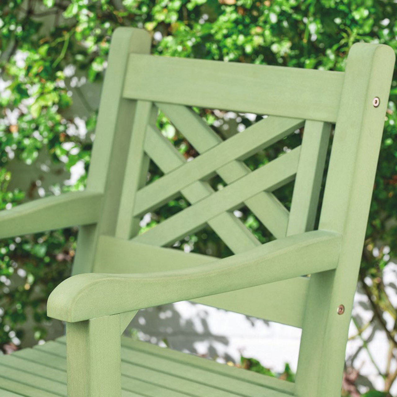 Lattice Back Polywood Garden Chair