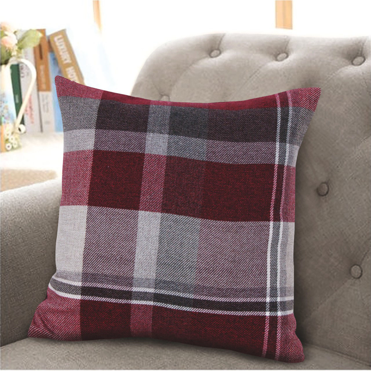 Braemar Tartan Cushion