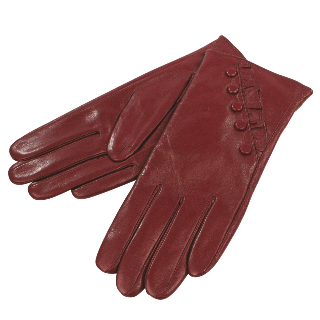 Burgundy gloves shop ladies