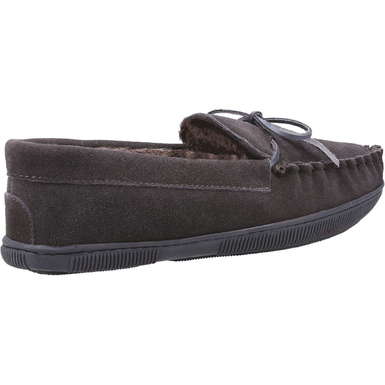 Men's Hush Puppies Suede Moccasin Slippers