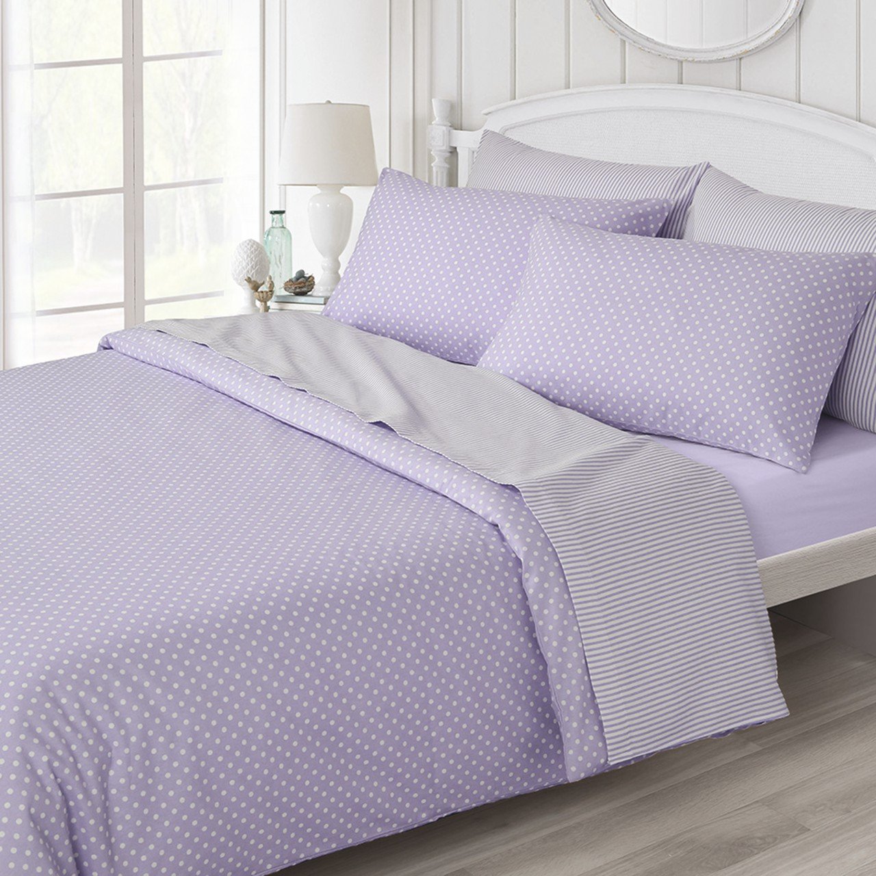 Reversible Brushed Cotton Duvet Cover