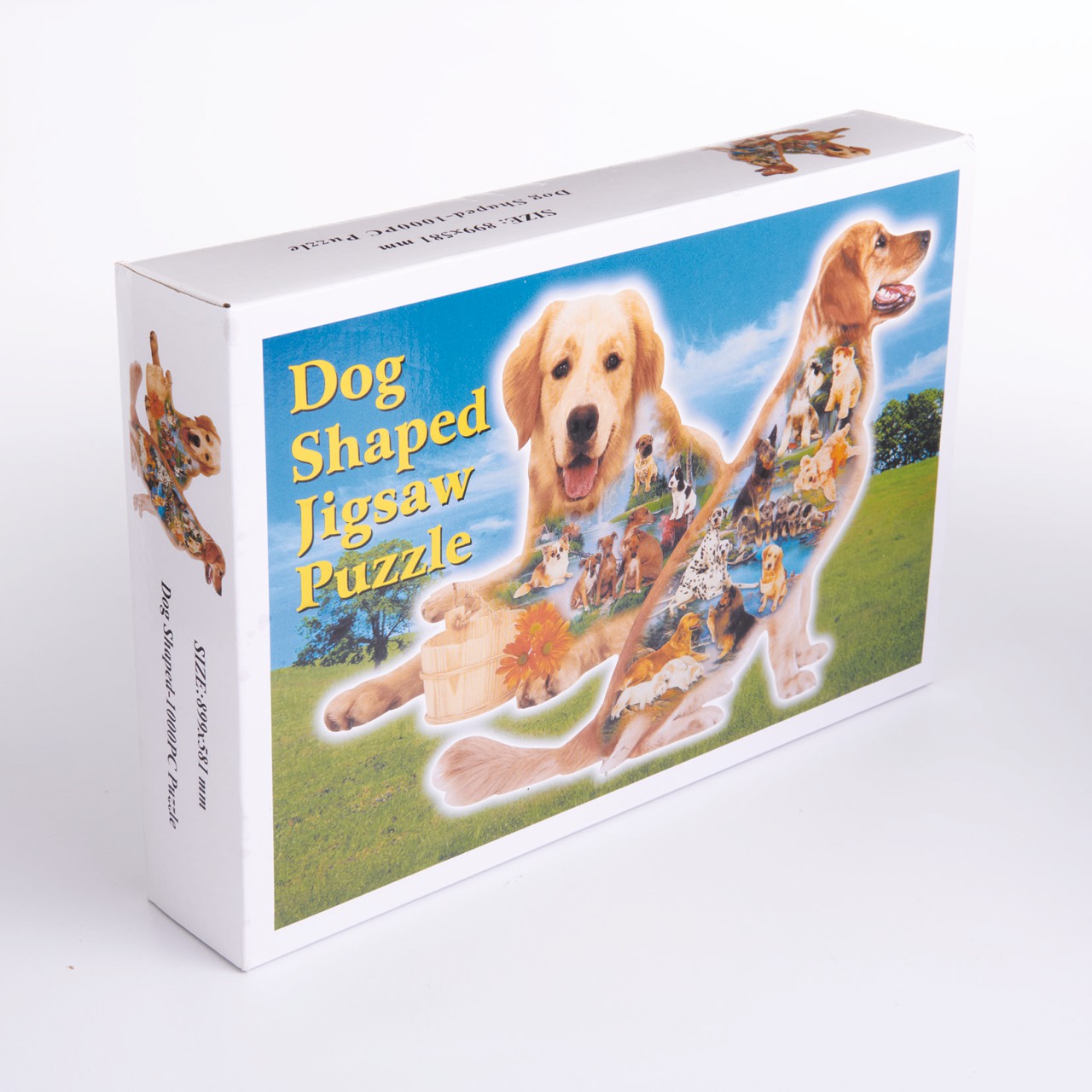 Dog Shaped Jigsaw Puzzle