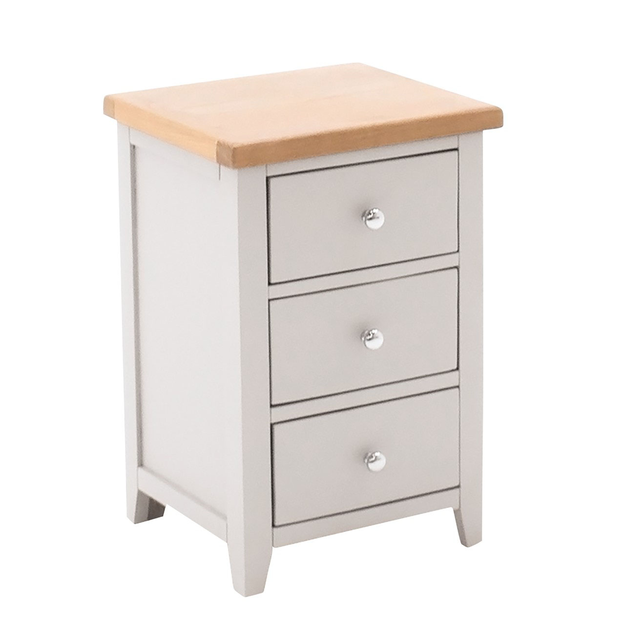 Evesham 3-Drawer Bedside Table