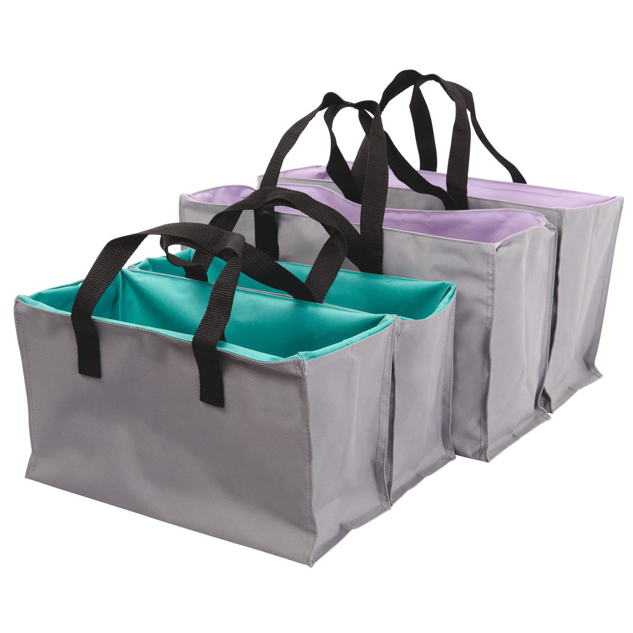 2 In 1 Foldable Trolley Tote Bags Set Of 4 Scotts Of Stow