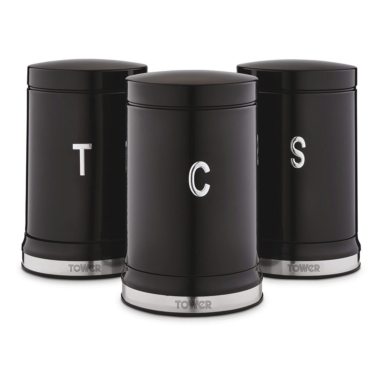 Tower Belle Kitchen Storage Canisters - Set of 3