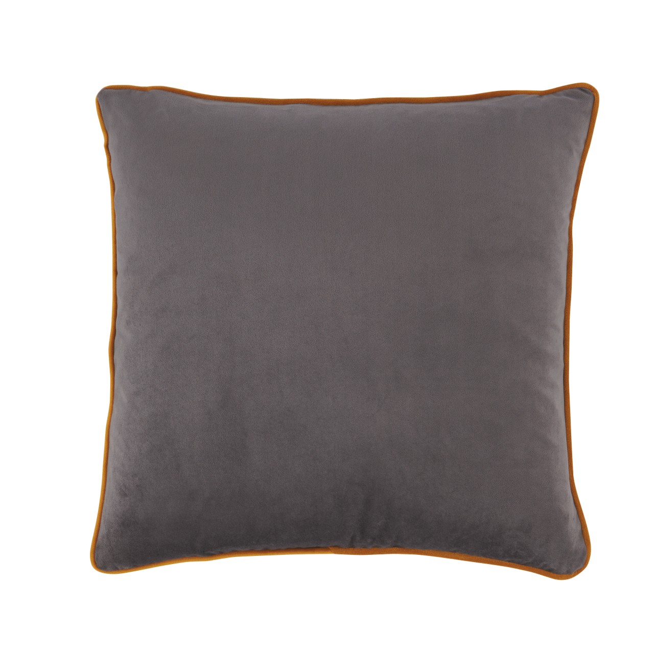 Velvet Scatter Cushion with Contrast Piping