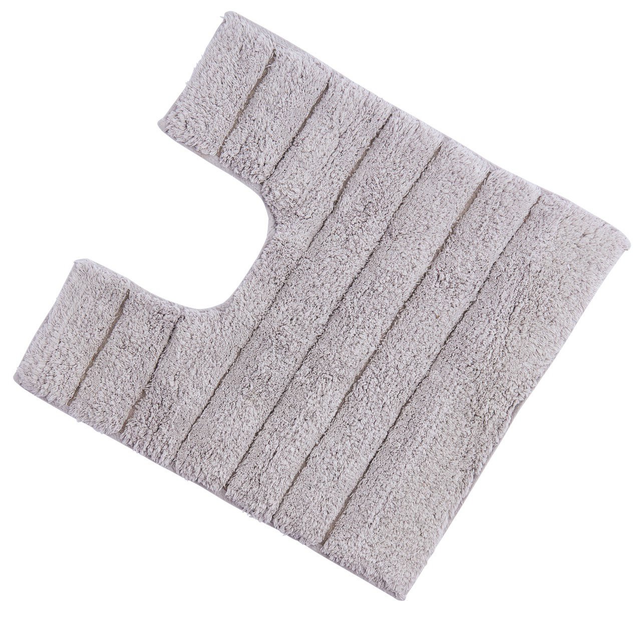 Linear Ribbed 2-Piece Bath Mat Set