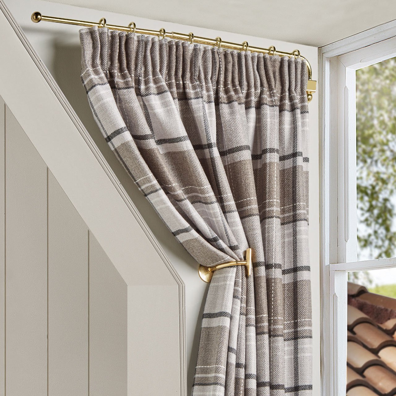 Dormer Window Curtain Rail