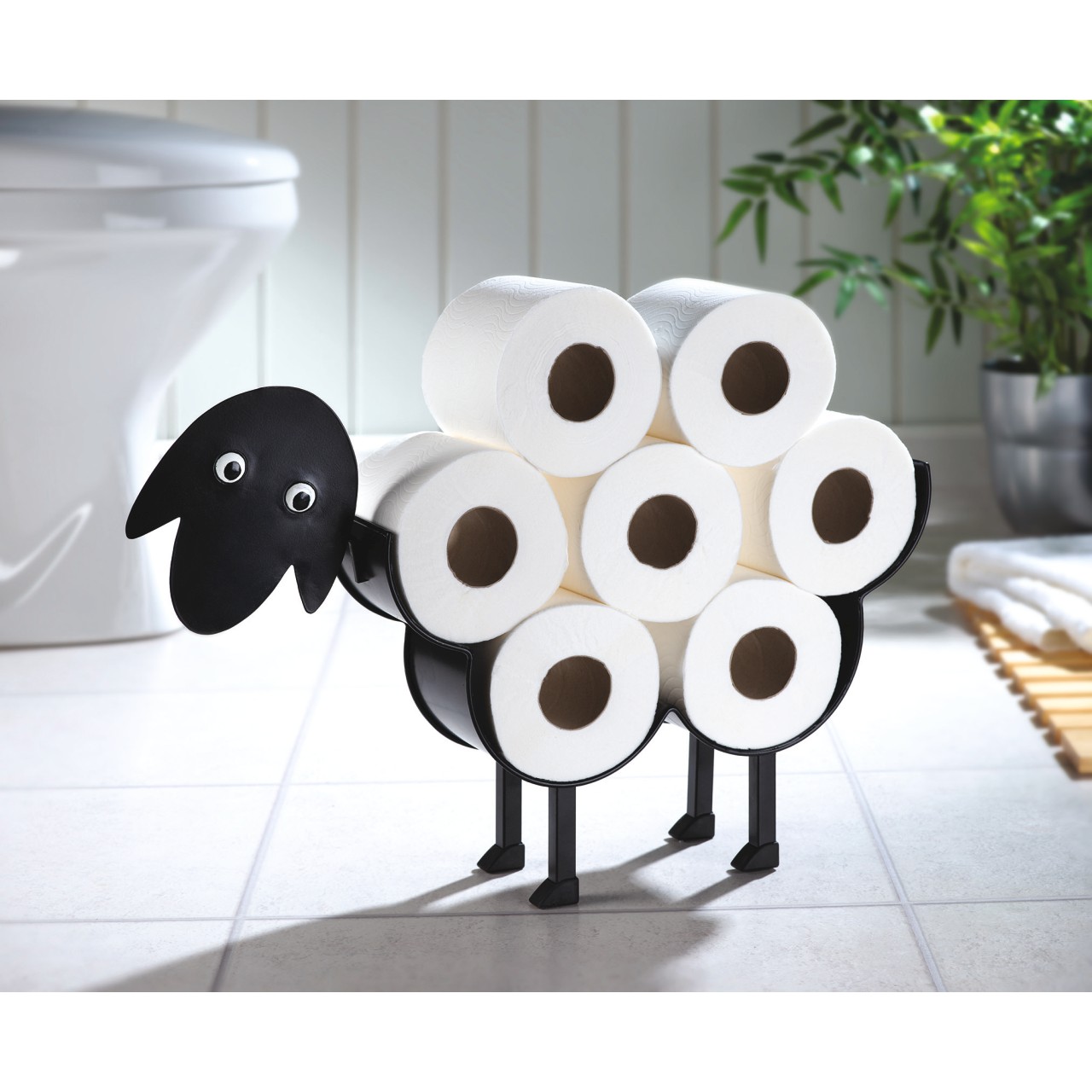 Baabara the Sheep Toilet Roll Holder