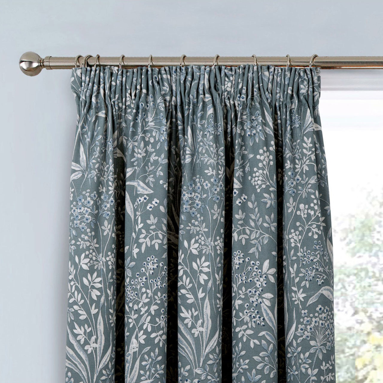 168 x 229cm | Darcy Lined Pencil Pleat Curtains | Scott's of Stow