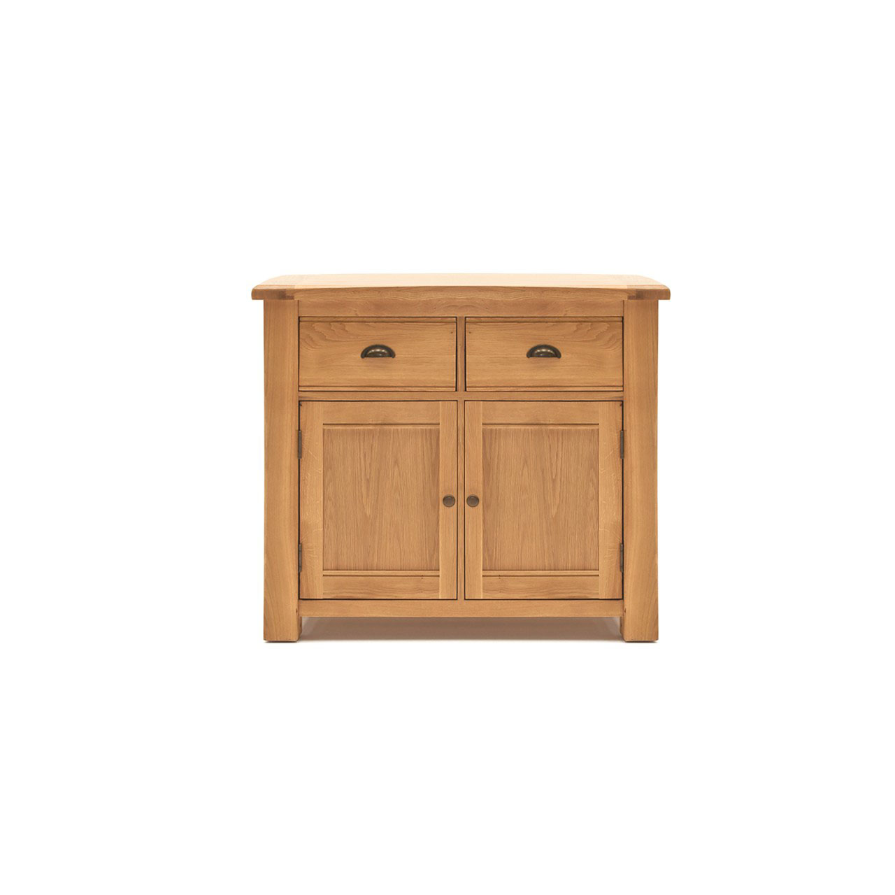 Natural solid oak deals sideboard