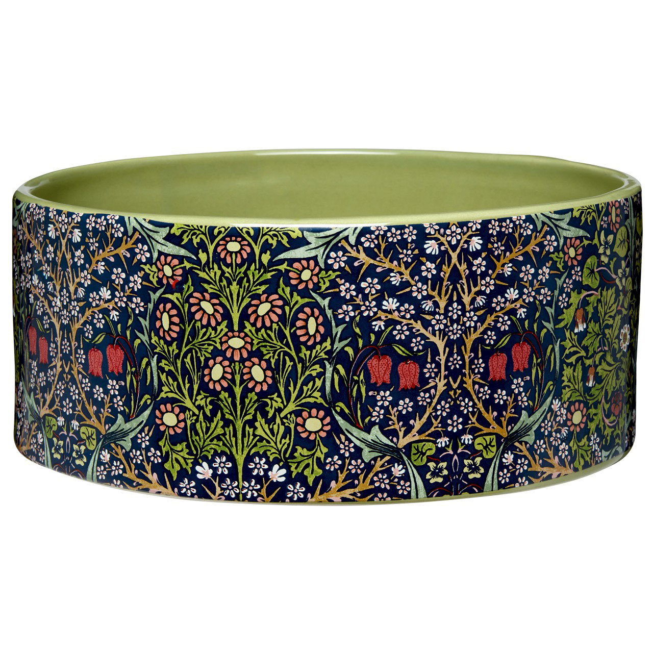 William Morris Ceramic Pet Feeding Bowl