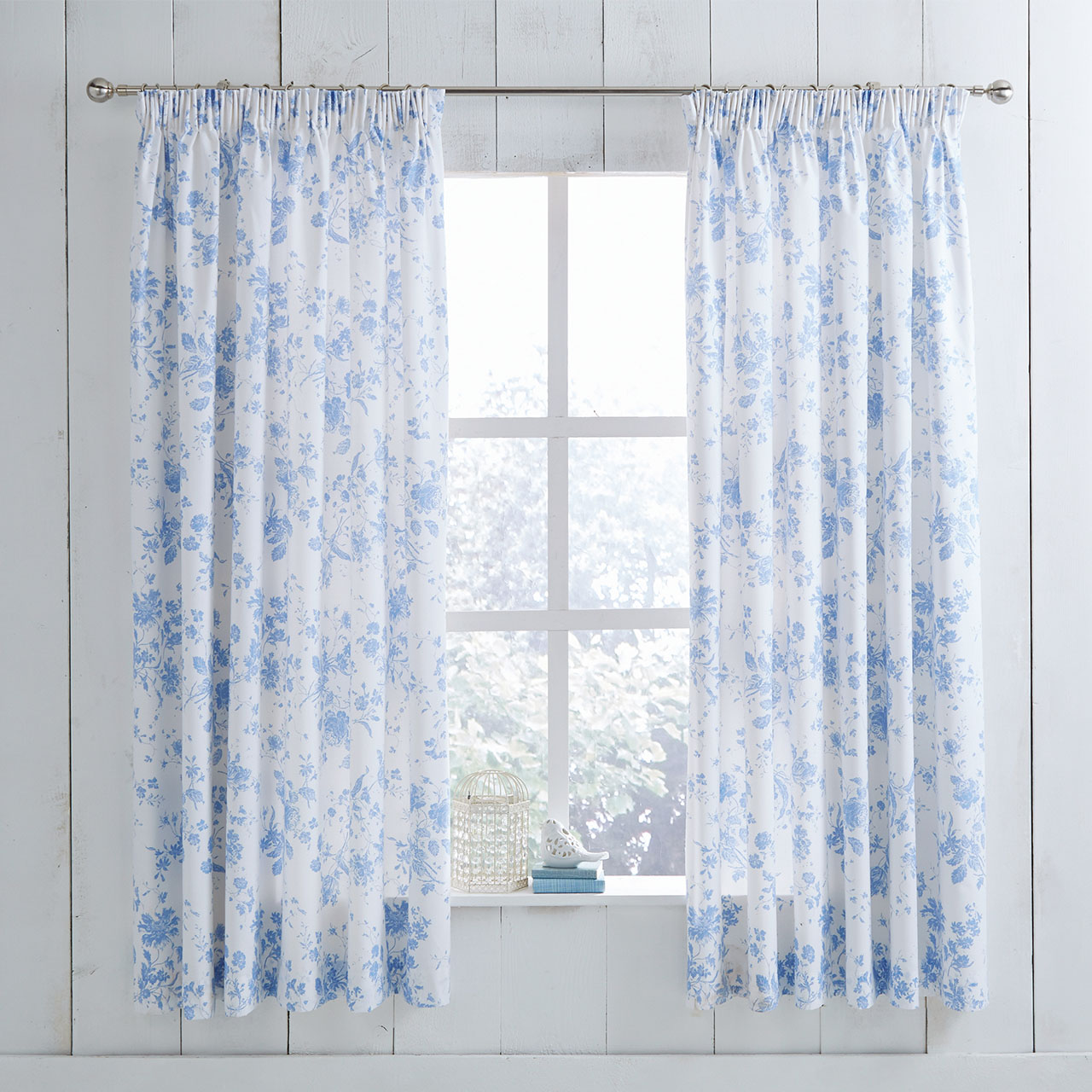 Cosette Pencil Pleat Lined Curtains