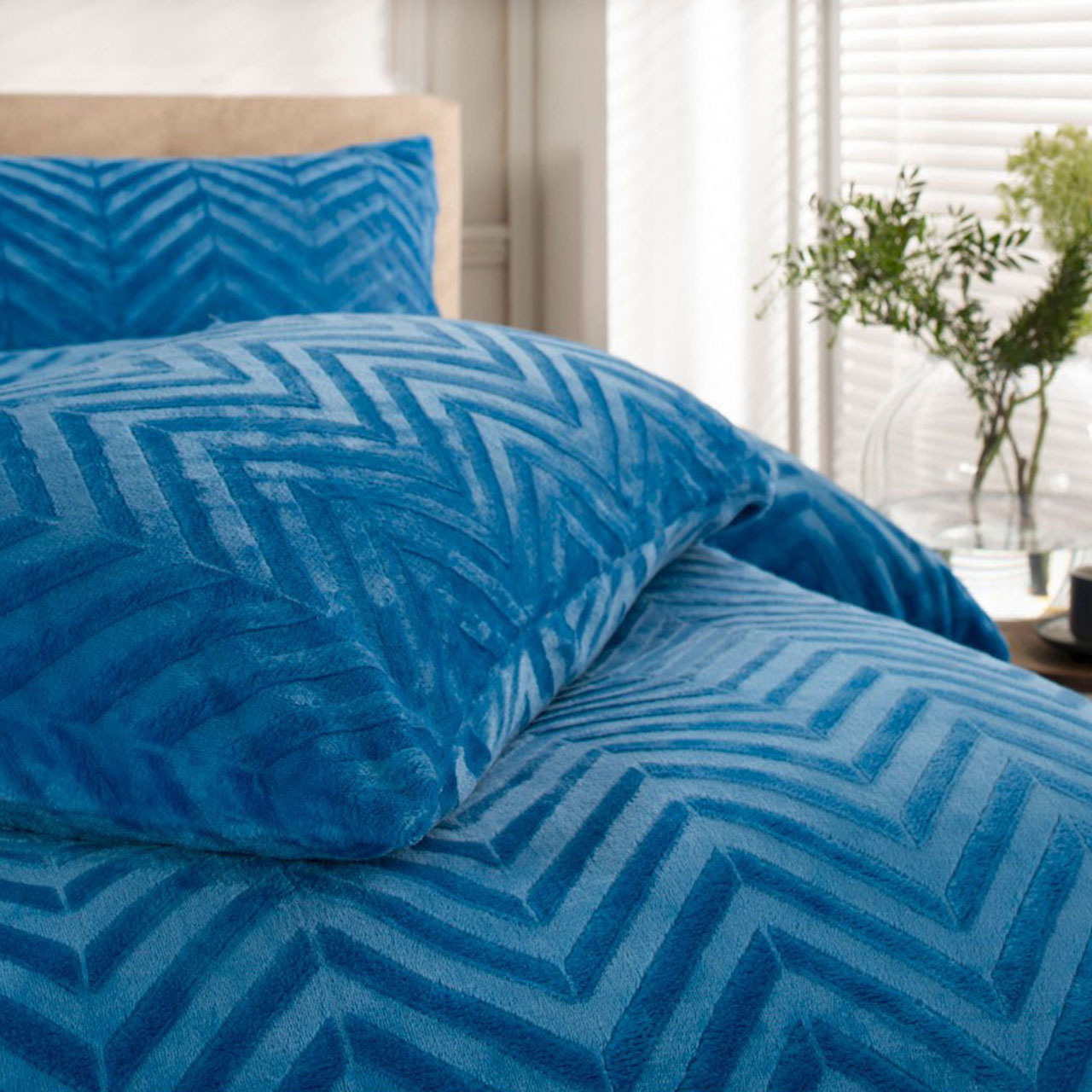 Single Octavia Fleece Duvet Set Scott's of Stow