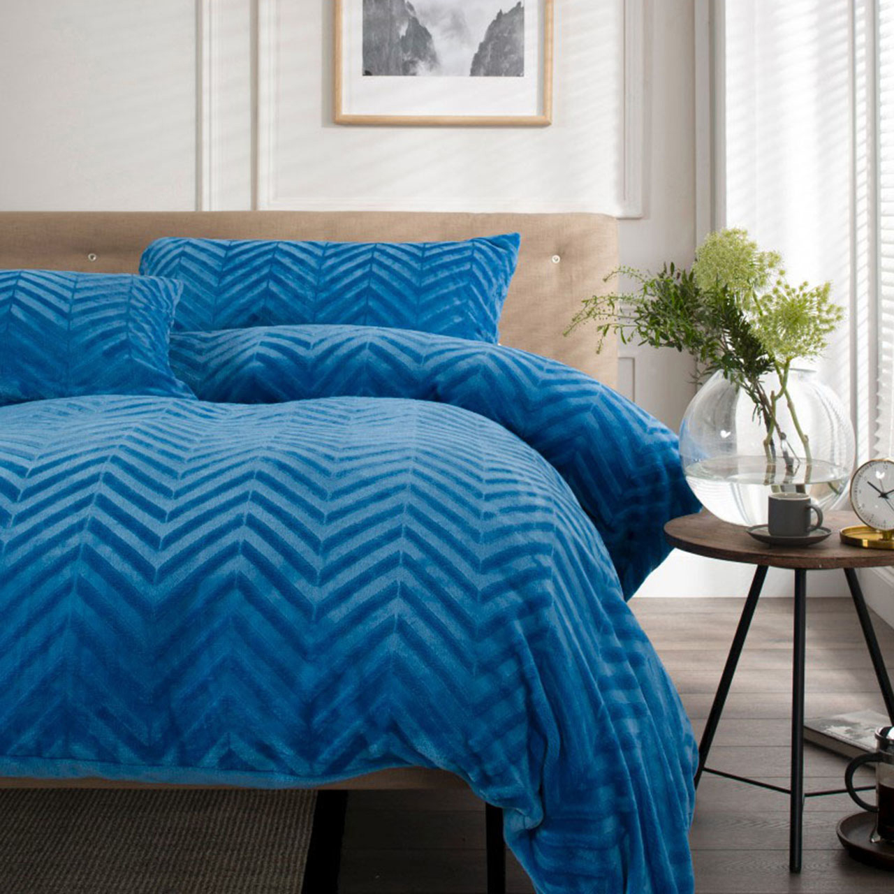 Single Octavia Fleece Duvet Set Scott's of Stow