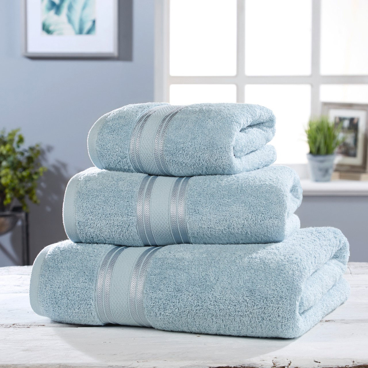 Plain Dye Cotton Towels