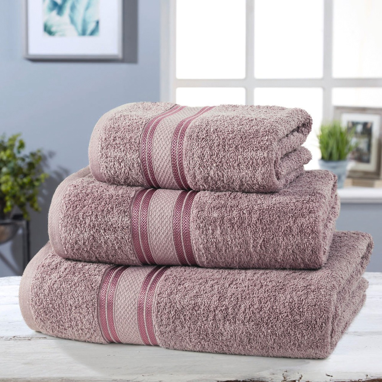 Purple bath clearance towels