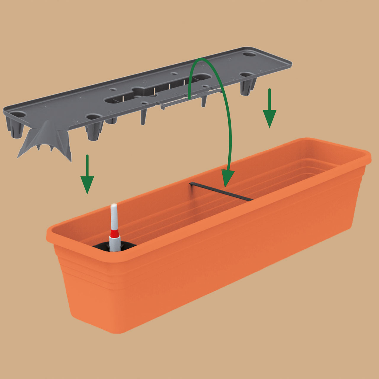 Self-Watering Planter